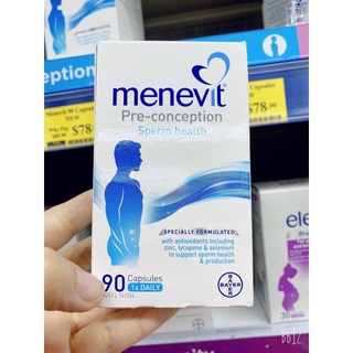 Viên uống Menevit Úc cho nam giới - hộp 90 viên