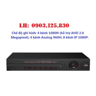 Đầu ghi vantech vp-4260ahdm 4 kênh hd 2mp, p2p