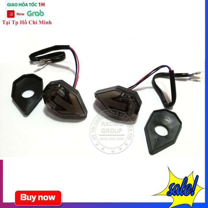 Cặp Xi Nhan Xe Máy Mũi Tên Moto Hàng F1 Nhiều Màu