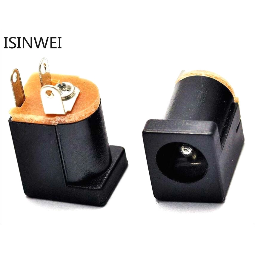 Bộ 10 ổ cắm nối nguồn DC-012 có giao diện 5.5x2.1MM