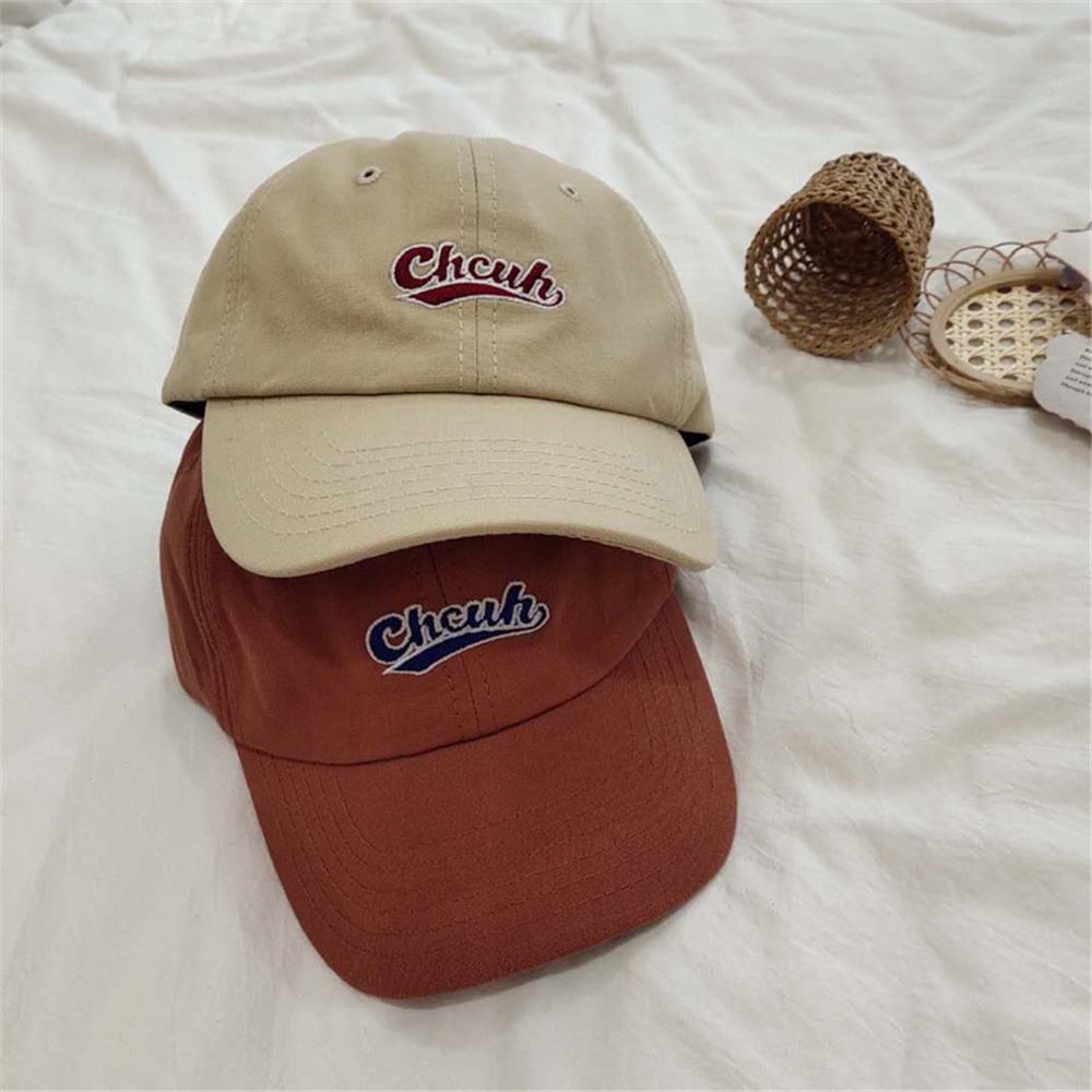 Mũ Lưỡi Trai Thêu Họa Tiết Màu Sắc Ngọt Ngào Phong Cách Nhật Bản Thời Trang Mùa Hè Cho Nam Và Nữ