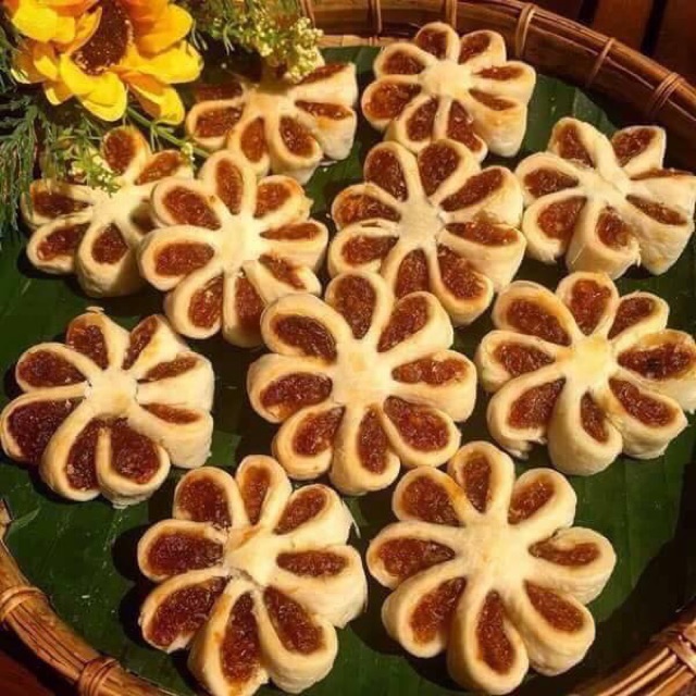 500g Bánh hoa mai bông mai nhân khóm tắc cậu(75% đường) | Shopee Việt Nam