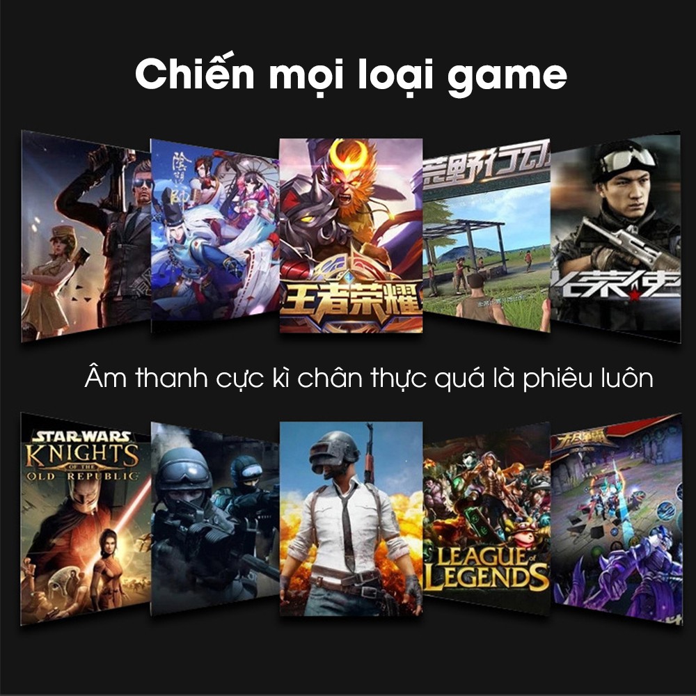 [Freeship] Tai nghe game thủ 3DO G6- Tai nghe gaming 3DO với thiết kế cực đẹp có Mic rất chuyên nghiệp