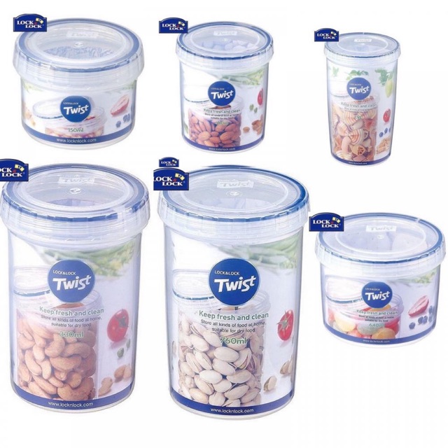 Hộp bảo quản Lock&Lock Twist 150ml-1.9L