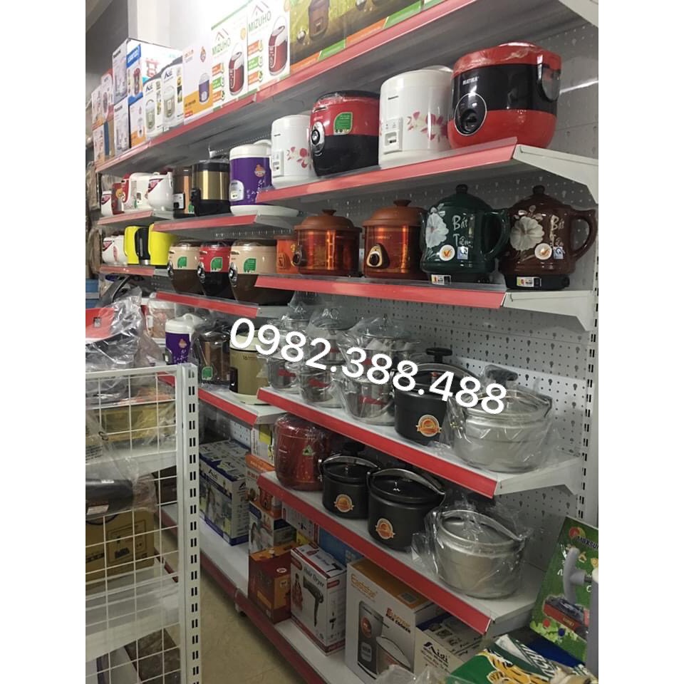 Kệ để đồ gia dụng lưng tôn đục lỗ