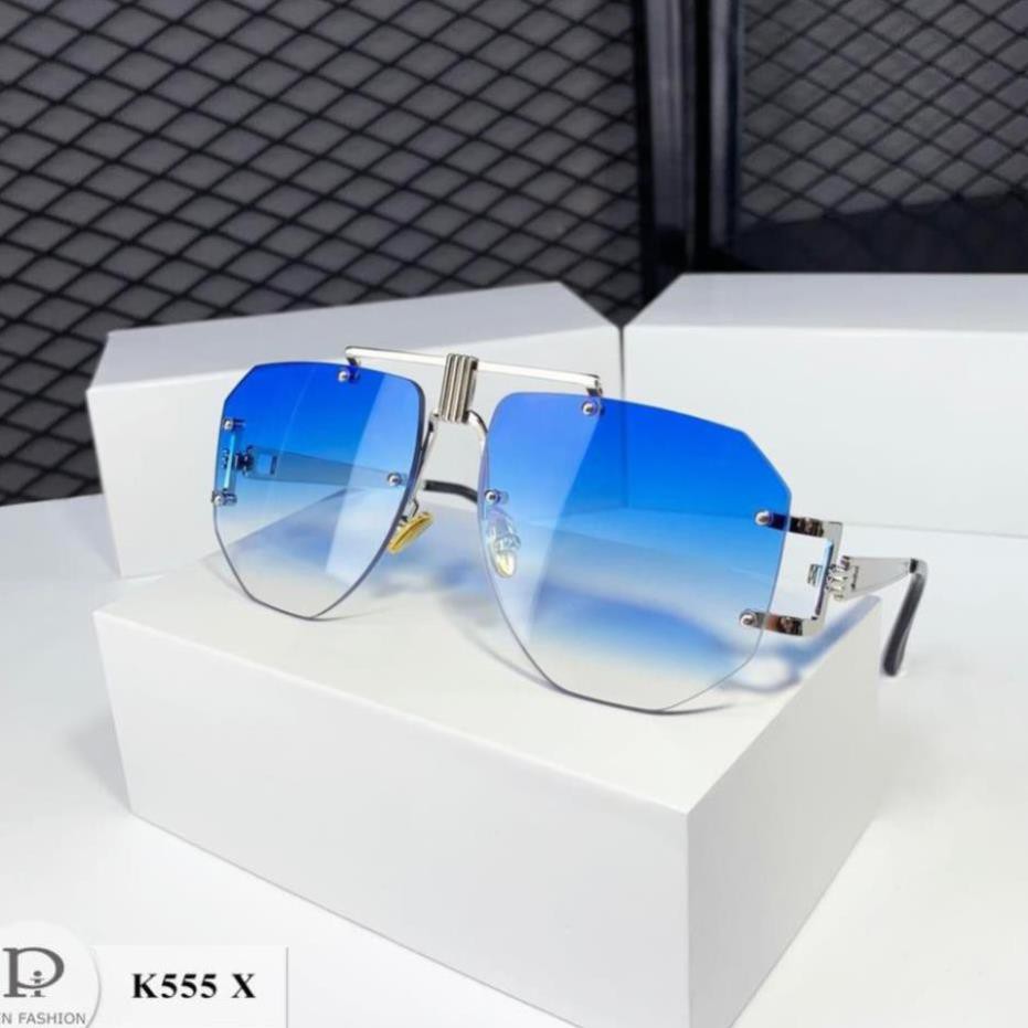 Kính Thời Trang Nam - Kính Mát Nam Nữ Hàng cao cấp - Fullbox - K555X trangmoon106