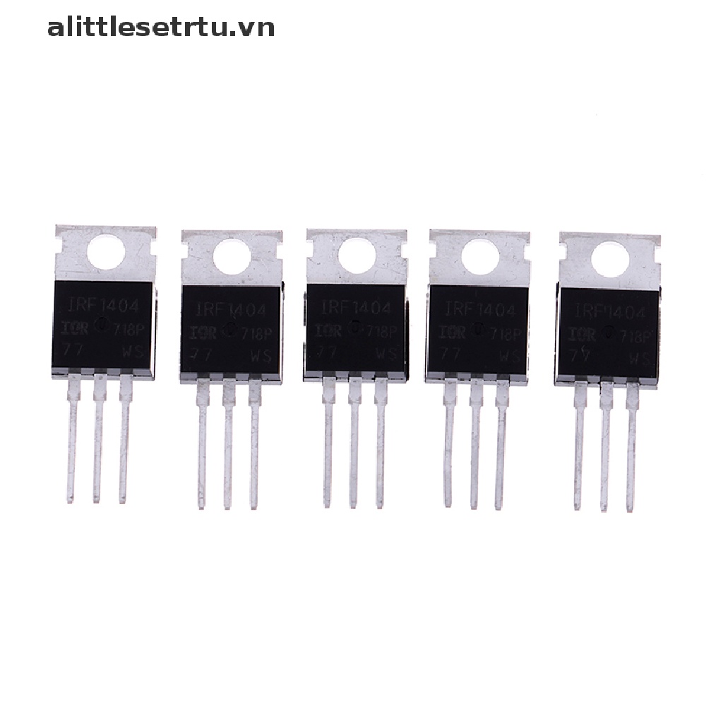 5 Ống Hiệu Ứng MOSFET MOSFT IRF1404 1404 TO-220.