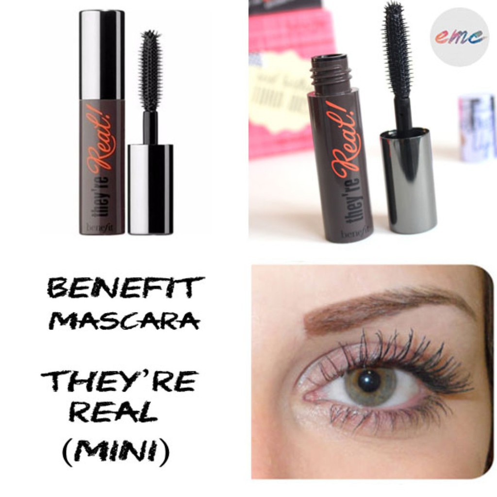 Mascara Benefit they&#39;re Real minisize làm dày và dài mi, Giá tháng 2/2021