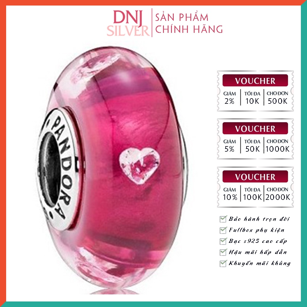 Charm bạc 925 cao cấp, bộ tổng hợp các mẫu charm bạc DNJ để mix vòng charm - Bộ sản phẩm từ DINH1 đến DINH16