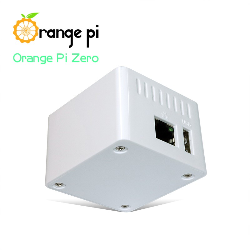 Bộ sản phẩm Orange Pi Zero vỏ trắng kèm thẻ 16GB cài sẵn phần mềm Nhà thông minh