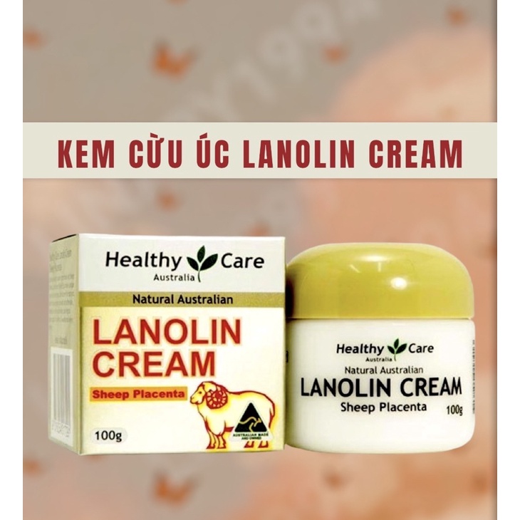 Kem cừu Healthy Care Lanolin Cream Sheep Placenta Healthy Care