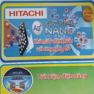 Tem dán tủ lạnh HÃNG HITACHI MỚI VỀ