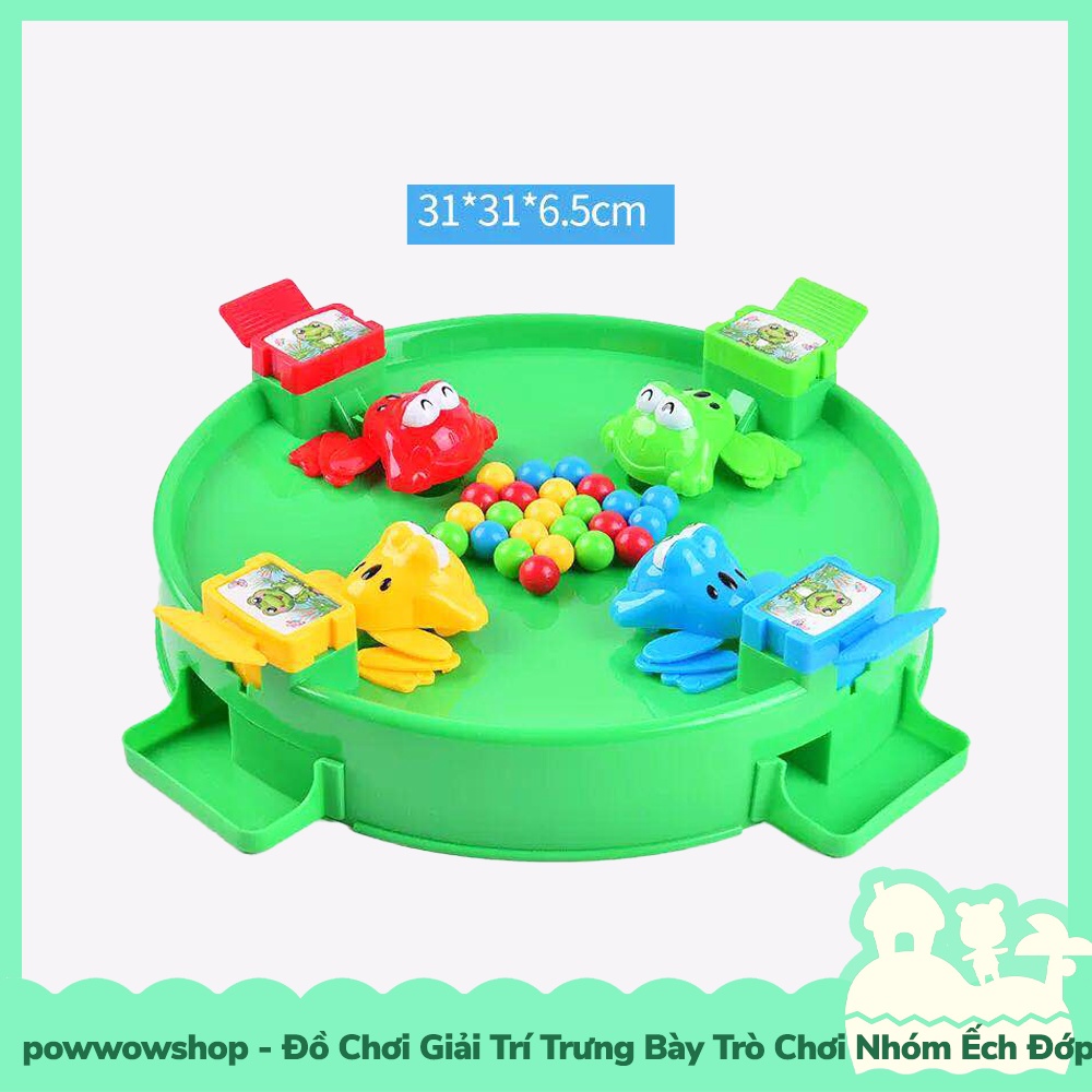 [Sẵn VN - Hỏa Tốc] Đồ Chơi Trưng Bày Giải Trí Ếch Ăn Banh Vụi Nhộn Chơi Nhóm 4 Người Dành Cho Gia Đình Hoặc Hội Bạn