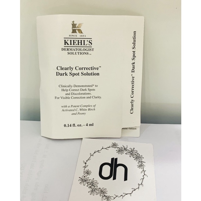 SERUM Giảm Thâm Nám Kiehl's Clearly Corrective Dark Spot Solution 4ml/15ml