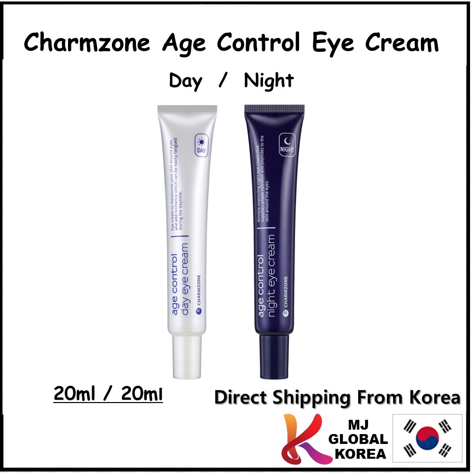 [Charmzone] Kiểm soát độ tuổi Kem dưỡng mắt ban ngày 20ml / Kem dưỡng mắt ban đêm 20ml