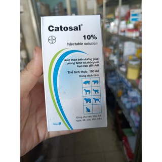 CATOSAL TĂNG CƯỜNG SỨC KHỎE CHO CHÓ, MÈO , GÀ ĐÁ CHAI 10ML