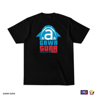 Áo thun in hình Hololive Shirt - Gawr Gura độc đẹp - In áo theo yêu cầu