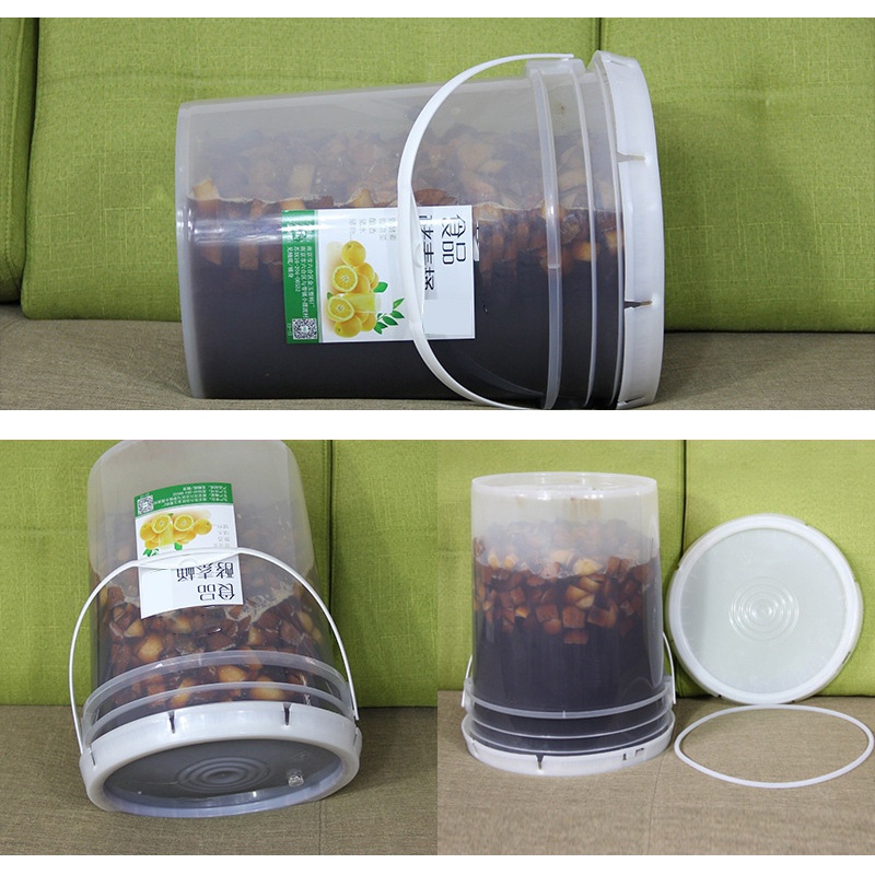 Xô Nhựa 5L Lên Men Có Khóa Và Nắp Đậy Chống Rò Rỉ