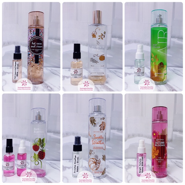 [Link2] Xịt thơm body mist Bath and Body works 33ml | BigBuy360 - bigbuy360.vn
