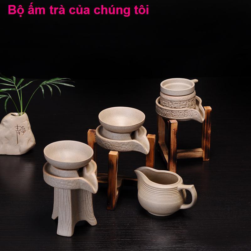 nhà cửa đời sốngbộ lọc trà bằng đá cổ điển đồ gia dụng sáng tạo tự động lười gốm Kung Fu tea
