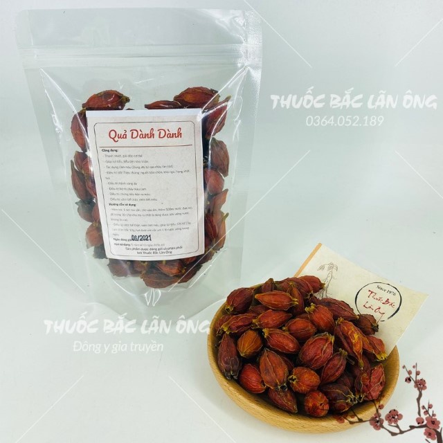 Quả Dành Dành 100g (Chi Tử)