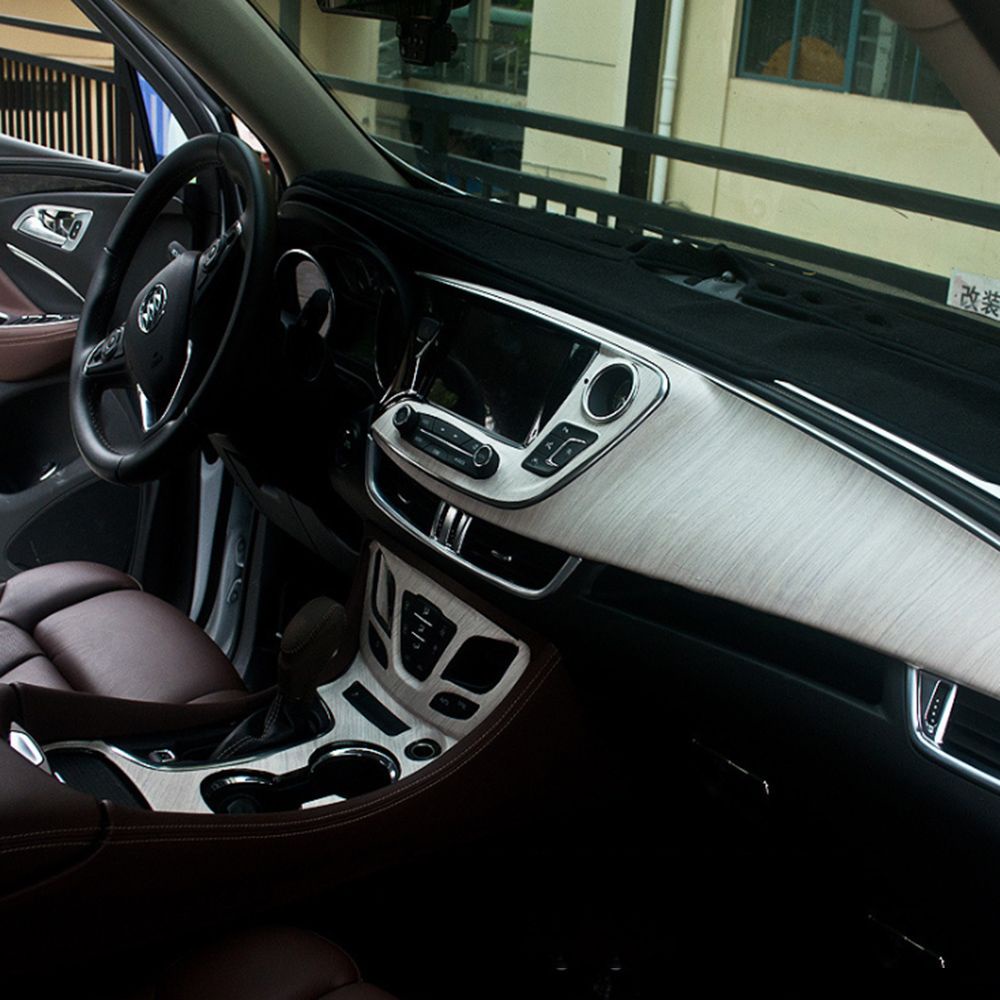 Đề can vinyl dán dùng trang trí nội thất xe hơi họa tiết vân gỗ 30*100cm