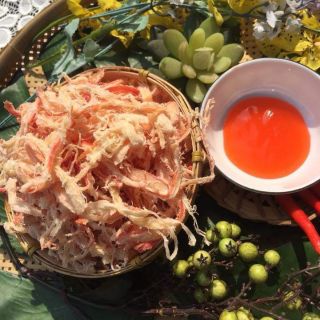 Mực xé sợi