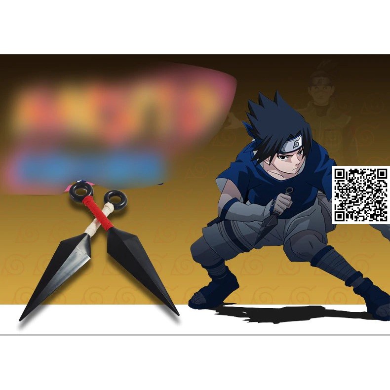 1439 Mô hình Phi Tiêu kunai Shuriken trong Anime Naruto hỏa quốc làng lá Ninja