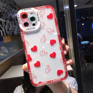 Ốp lưng iphone samsung xiaomi oppo cạnh vuông JM CASE Trái tim Beloved ốp jmcase