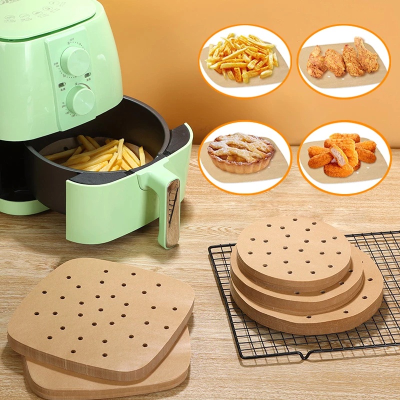 Set 100 Giấy Lót Nướng Bánh Chống Dính Chịu Nhiệt Cao Cấp