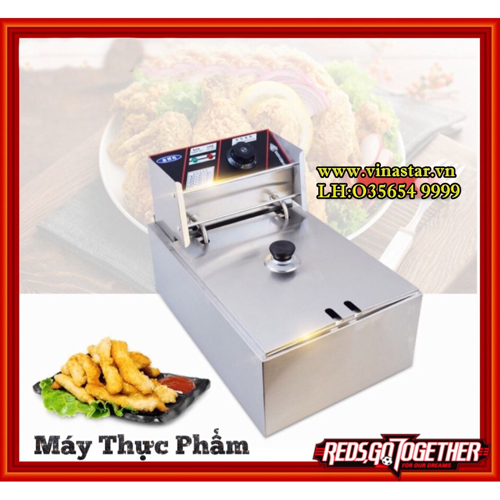 Bếp Điện Đơn-Bếp Chiên-Bếp Chiên Nhúng Điện, Bếp chiên nhúng điện, Bếp chiên khoai tây rán, Bếp chiên đùi gà