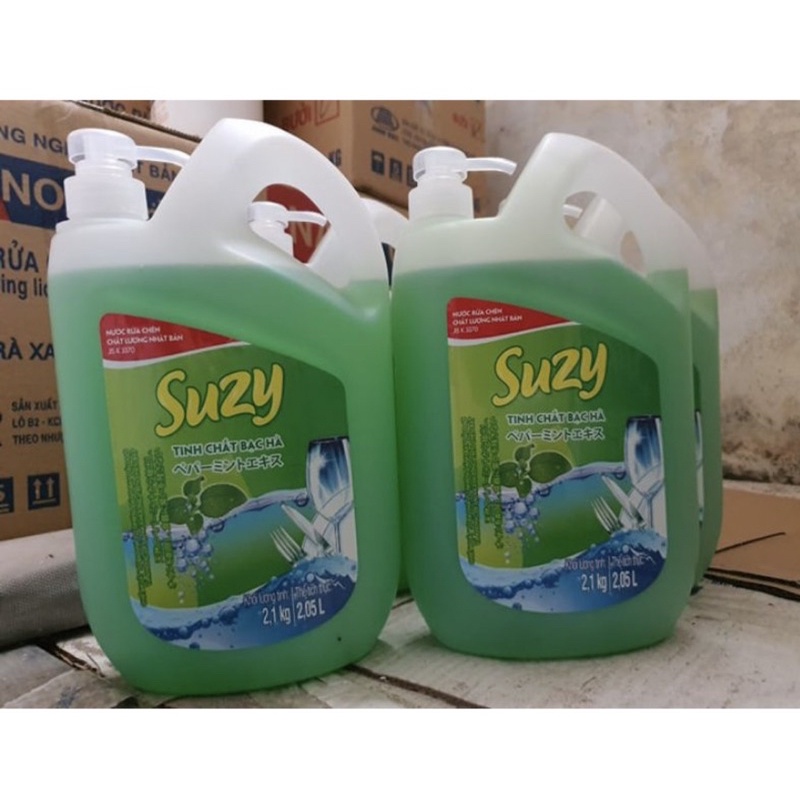 Nước rửa chén suzy Nhật Bản 2,1 kg thành phần hữu cơ