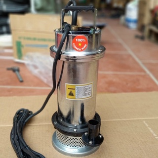 Máy bơm chìm - máy bơm tõm công suất 370w vỏ inox lõi đồng