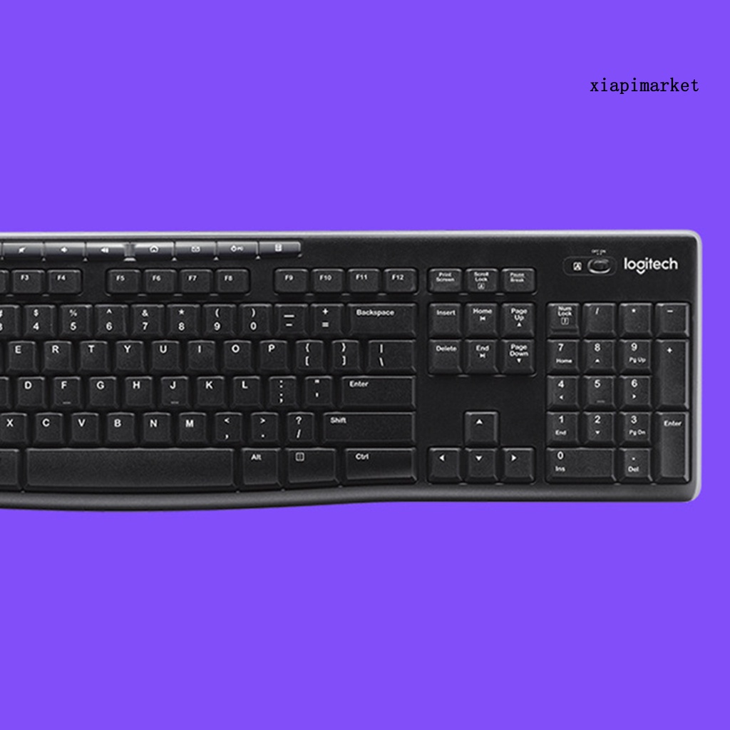 Bộ Bàn Phím + Chuột Không Dây Logitech Mk270 Chống Văng Tiện Dụng Cho Pc