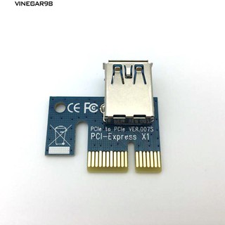 Card Mở Rộng Pcie 1X Sang 16X Kèm Cáp Usb 3.0