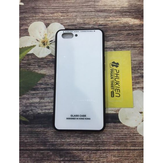 Ốp lưng gương kính OPPO A3S cao cấp + Tặng kính cường lực dán màn