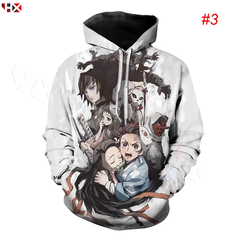 CLOOCL Fashion Anime Kimetsu No Yaiba 3D Print Graphic Hoodies | BigBuy360 - bigbuy360.vn