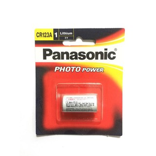 Pin cr123a panasonic 3v vỉ 1 viên