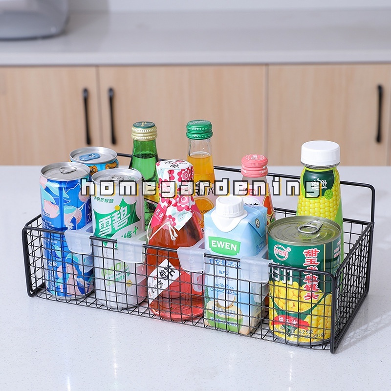 Set 4 Tấm Chia Ngăn Tủ Lạnh Bằng Nhựa Tiện Dụng