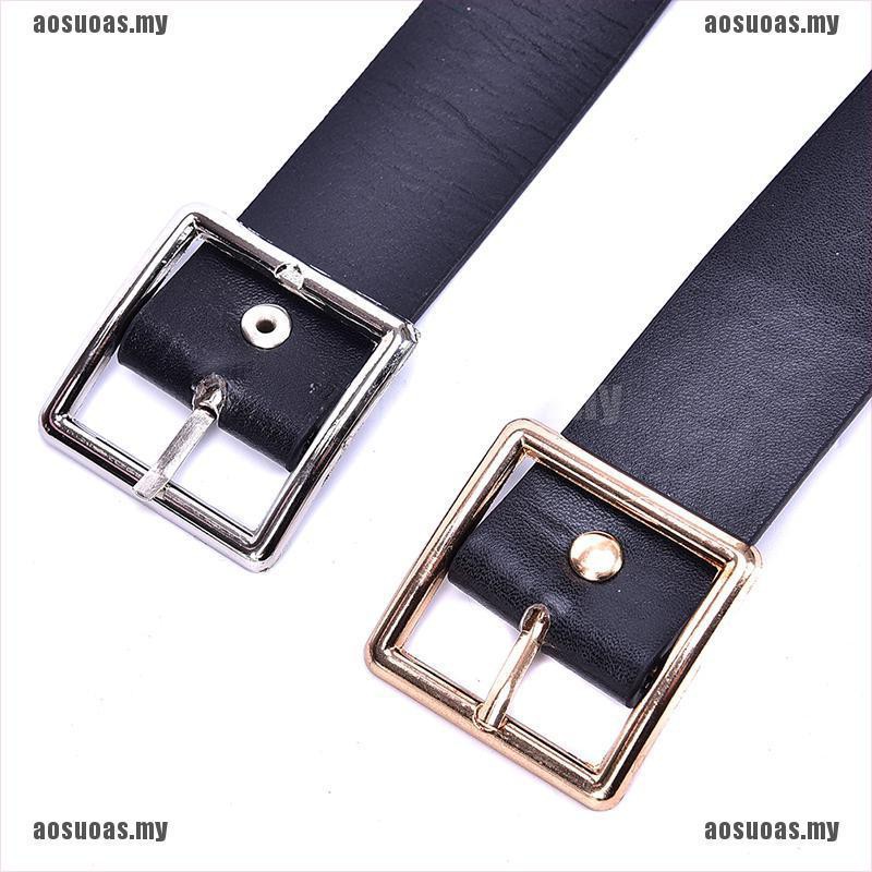 Thắt Lưng Da Khóa Kim Loại Vuông Thời Trang Cho Nữ | BigBuy360 - bigbuy360.vn