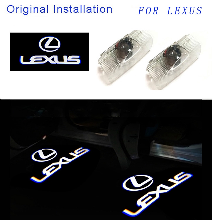 Set 2 Đèn Chiếu Laser Gắn Cửa Xe Ô Tô Lexus Rx Es Gx Ls Lx Is Rx300 Rx330 Rx350 Is250 Lx570 Is200