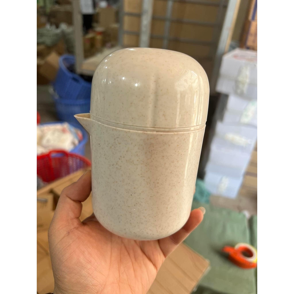 Dụng cụ VẮT CAM lúa mạch, hoa quả đa năng cầm tay  mini- Đồ Nhựa lúa mạch ECOCO