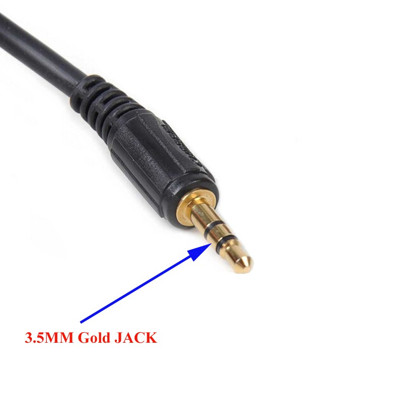 Dây cáp âm thanh Aux 3.5mm cho xe hơi Honda Civic 2006-2013