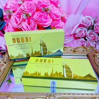 SET TINH DẦU ĐUBAI 5 CHAI SIÊU THƠM