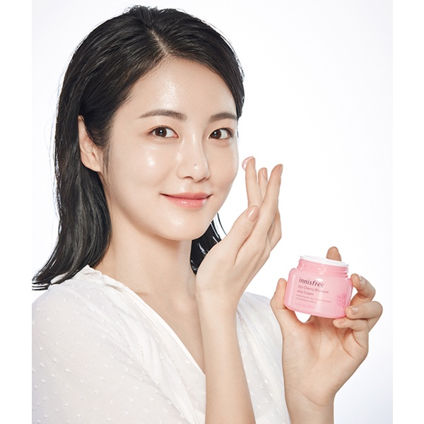 Kem Dưỡng trắng da NNISFREE JELLY CREAM JEJU CHERRY BLOSSOM TONE UP CREAM ..