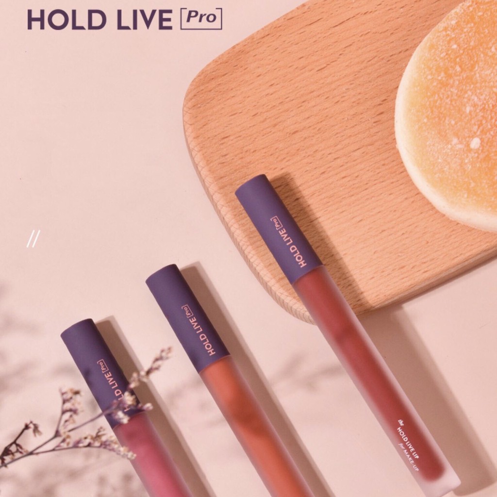 Son kem HOLD LIVE mềm mịn mọng môi Durable Air Lip Gloss | Thế Giới Skin Care