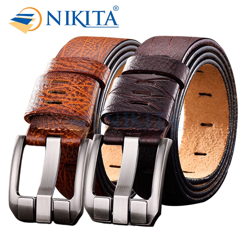 Thắt lưng nam da bò NIKITA - Cao cấp Sang trọng