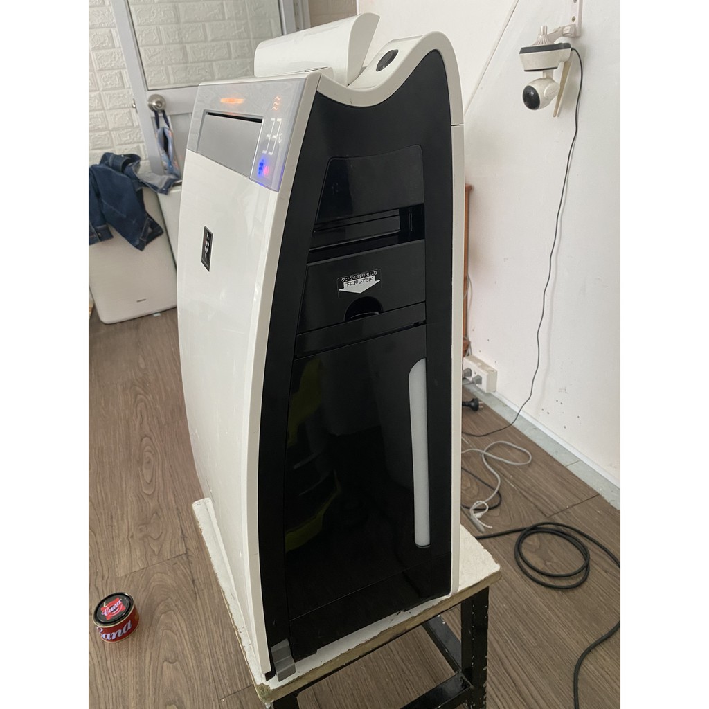 Máy làm sạch không khí tạo ẩm Plasmacluster 25000 premium white SHARP KI-EX55 (