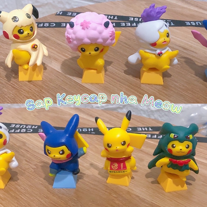 Keycap Pikachu cosplay