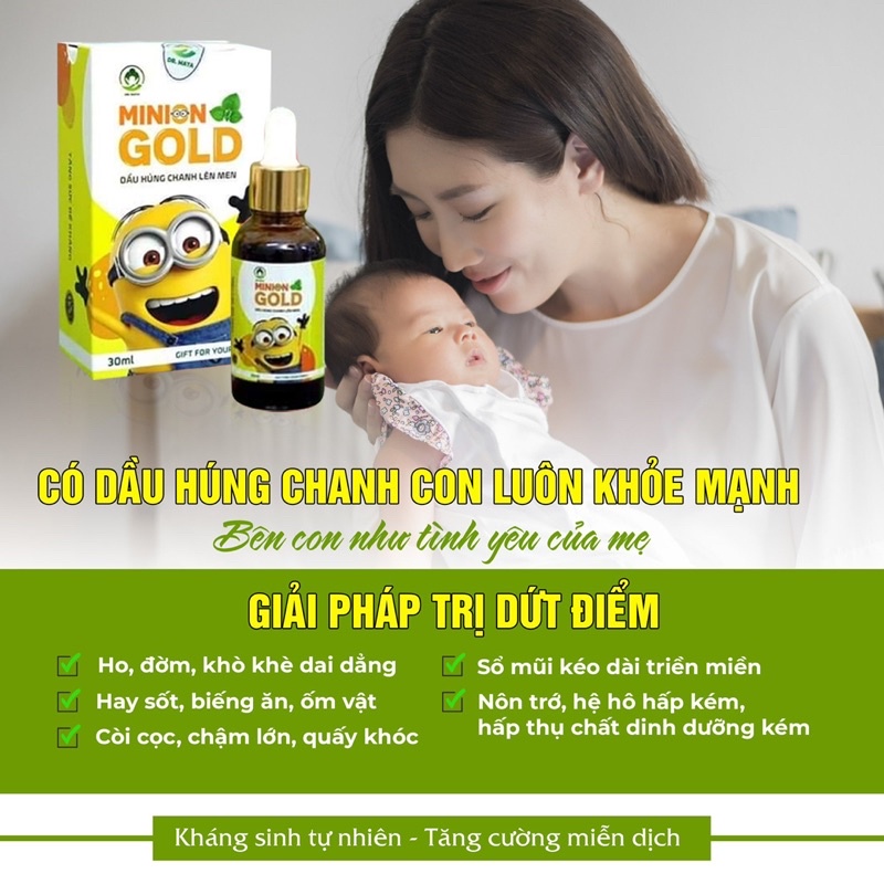 DẦU HÚNG CHANH MINION chính hãng